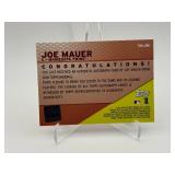 2002 Topps Signature Series Joe Mauer Autograph Card Rare Twins Collectible