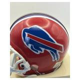 Drew Bledsoe Autographed Buffalo Bills Mini Helmet With Certificate of Authenticity