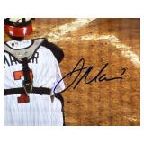 Joe Mauer Autographed Picture, 8x10 Comes With Picture of Joe Mauer Signing The Picture After a Baseball Game