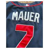 Joe Mauer Twins Jersey Majestic Brand, Size 52, Dark Navy Blue, Great Shape and Great for Twins Games
