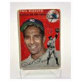 1954 Topps Phil Rizzuto Vintage Baseball Card, New York Yankees Legend