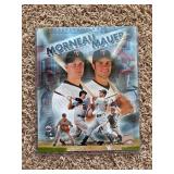 Joe Mauer and Justin Morneau Officially Licensed Twins and MLB Photo, 8x10