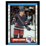 1989-90 Topps - Brian Leetch #136 (RC) Rookie Card