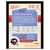2020 Panini Chronicles - Justin Jefferson Rookie Card