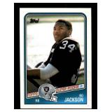 1988 Topps Bo Jackson Rookie Card