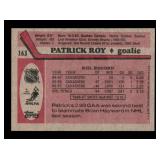 1987-88 Topps - Patrick Roy #163