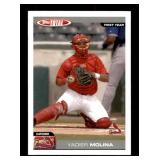 2004 Topps Total Yadier Molina #786 Rookie Card