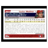 2004 Topps - Yadier Molina #324 Rookie Card