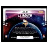 2024 Panini Absolute - Star Gazing J.J. McCarthy #SG-JMY (RC) Rookie Card