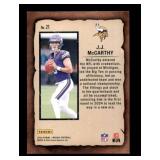 2024 Panini J.J. McCarthy #21 Rookie Card