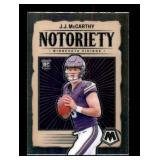 2024 Panini J.J. McCarthy #21 Rookie Card