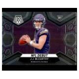 2024 Mosaic NFL Debut J.J. McCarthy Rookie Card
