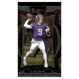 2024 Panini Select - Concourse J.J. McCarthy #24 (RC) Rookie Card