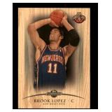 2008 Topps Hardwood Brook Lopez NBA Rookie Card Serial #