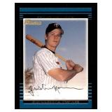2002 Topps Justin Morneau Rookie Card Minnesota Twins Legend