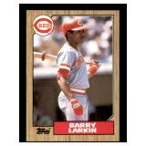 1987 Topps Barry Larkin #648 Rookie Card