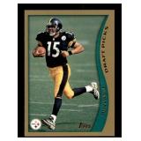 1998 Topps - Draft Picks Hines Ward #341 (RC) Rookie Card