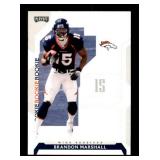 2006 Playoff NFL Playoffs - Rookie Brandon Marshall #126 (RC) Rookie Card
