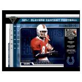 2001 Pacific Private Stock Titanium - Nfl Players Fantasy Football Reggie Wayne #11 /2000 (RC)