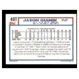 1992 Topps Jason Giambi Rookie Card Team USA