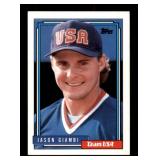 1992 Topps Jason Giambi Rookie Card Team USA