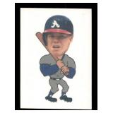 2004 Topps Bazooka Andruw Jones Tattoo Card