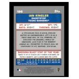 2005 Topps Bazooka - Ian Kinsler #196 Rookie Card