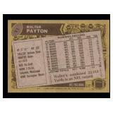 1986 Topps - #11 Walter Payton Vintage Football Card