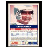 1989 Score - Cris Carter #72 (RC) Rookie Card