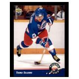 1992-93 Upper Deck - Young Guns Teemu Selanne #574 Rookie Card
