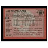 1983 Topps - Joe Montana #169 Vintage Football Card