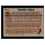 1983 Topps - Frank Viola #586 Rookie Card