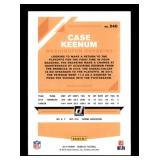2019 Donruss Case Keenum Parallel Serial #