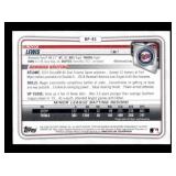 2020 Bowman Royce Lewis Rookie Card Minnesota Twins