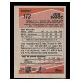 1989-90 Topps - Joe Sakic #113 (RC) Rookie Card