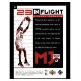 1998-99 Upper Deck Michael Jordan Living Legend - 23 in Flight Michael Jordan #IF11
