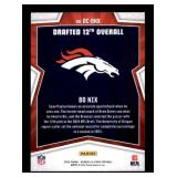 2024 Panini Rookies & Stars - Draft Class Bo Nix Rookie Card