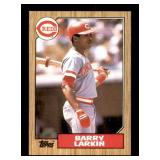 1987 Topps Barry Larkin #648 Rookie Card