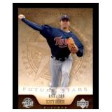 2005 Upper Deck Scott Baker Future Stars Rookie Card Serial #
