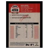 2022 Topps Chrome Platinum Anniversary - Kenta Maeda #498 Platinum Toile White & Blue Refractor /199