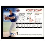 1999 Fleer Tradition - Corey Koskie #130 Rookie Card