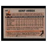 1983 Topps - Kent Hrbek #690 Rookie Card