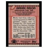 1990 Topps Andre Rison Topps Super Rookie
