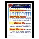 1993 Topps Chipper Jones Top Prospects Rookie Card