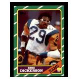1986 Topps - #78 Eric Dickerson Vintage Football Card