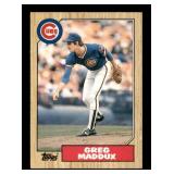 1987 Topps Traded - Greg Maddux #70T (RC) Rookie Card