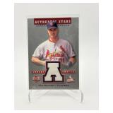2004 Upper Deck - Authentic Stars Jerseys Tino Martinez #AS-TM (MEM) Jersey Card