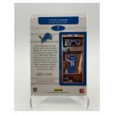 2011 Panini Rookies & Stars - Dress for Success Jerseys Titus Young #7 /299 (MEM, RC) Jesey Rookie Card