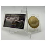 1999 Arizona Diamondbacks Commemorative Coin Champions Randy Johnson