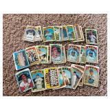 1972 Topps Vintage Baseball Card Lot, Mostly Poor Condition